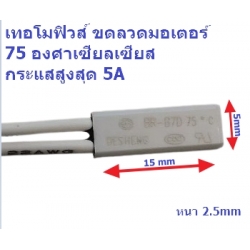 เทอโมฟิวส์ มอเตอร์ (Thermo Fuse Motor) 75C 5A